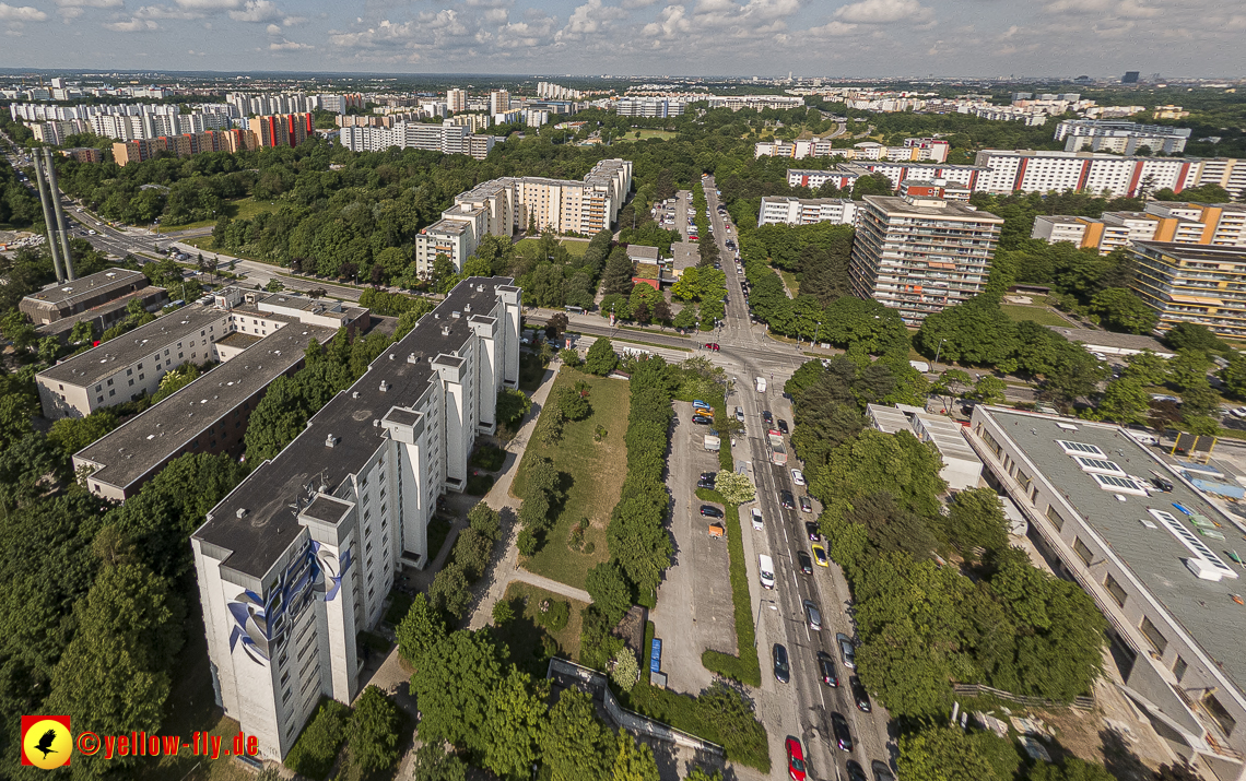 07.06.2023 - Graffiti am Karl-Marx-Ring in Neuperlach